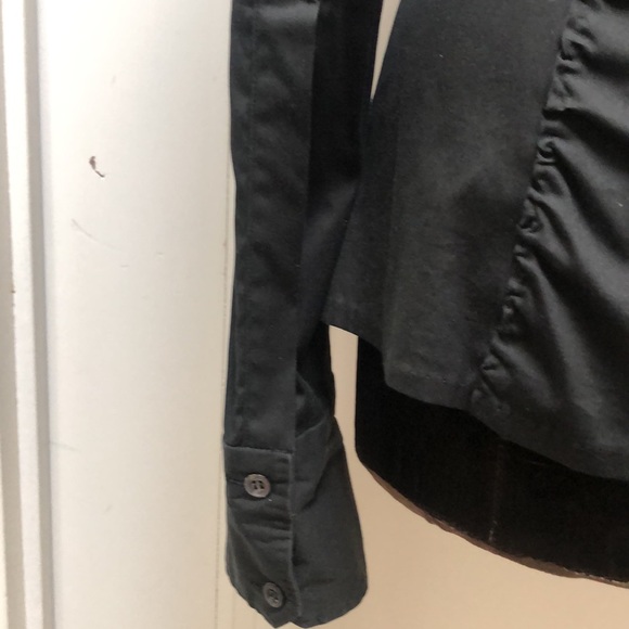 Gucci Black Long Sleeve Button Down Shirt 42 - Picture 8 of 15